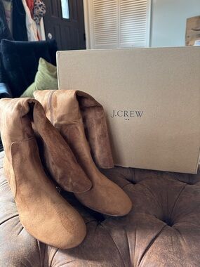 J. Crew Brown Suede  Boots